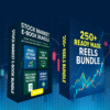stock market e book and 250+ reels bundle