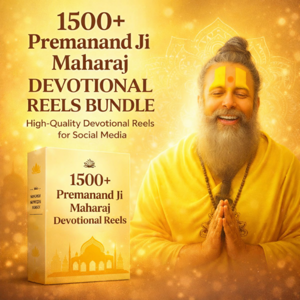 1500+ Devotional Reels Bundle (Spiritual & Bhakti Content Pack)